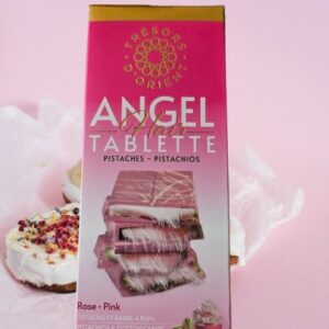 CHOCOLAT ANGEL BARBE A PAPA PISTACHE