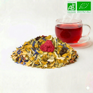 Infusion fruitée p'tite douceur coing framboise acerola