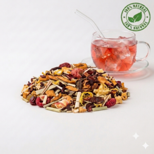 Infusion Fruitée Symphonie Sauvage (Framboise Glacée)