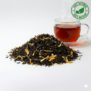 Thé noir vanille caramel